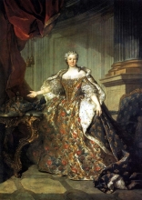 212/tocque, louis - marie leczinska, queen of france